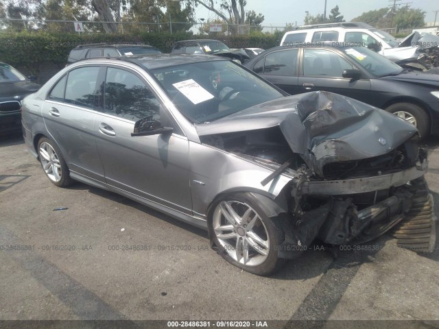 MERCEDES-BENZ C-CLASS 2012 wddgf4hb6cr214202