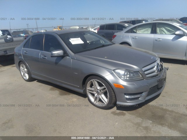 MERCEDES-BENZ C-CLASS 2012 wddgf4hb6cr221117