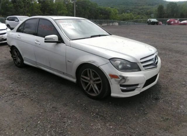 MERCEDES-BENZ C-CLASS 2012 wddgf4hb6cr221876