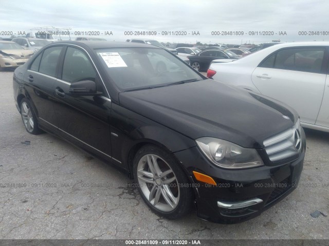 MERCEDES-BENZ C-CLASS 2012 wddgf4hb6cr222980