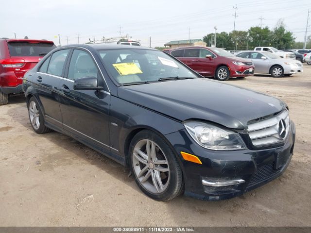 MERCEDES-BENZ C 250 2012 wddgf4hb6cr231386