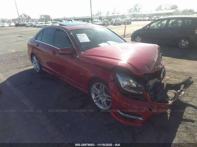 MERCEDES-BENZ C-CLASS 2012 wddgf4hb6cr231856