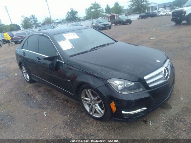 MERCEDES-BENZ C-CLASS 2012 wddgf4hb6cr232070