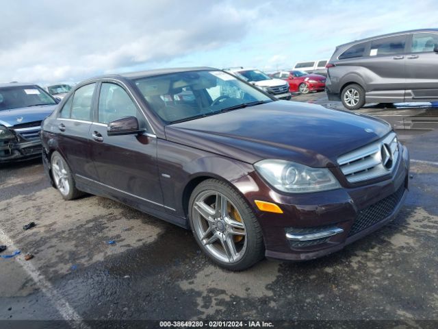 MERCEDES-BENZ C 250 2012 wddgf4hb6cr232828