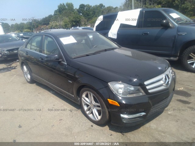 MERCEDES-BENZ C-CLASS 2012 wddgf4hb6cr233591