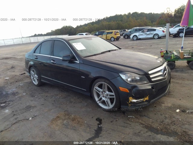 MERCEDES-BENZ C-CLASS 2012 wddgf4hb6cr233901