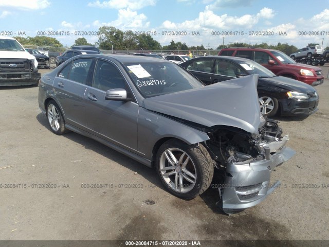 MERCEDES-BENZ C-CLASS 2012 wddgf4hb6cr234871