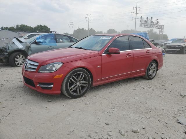 MERCEDES-BENZ C-CLASS 2012 wddgf4hb6cr235504