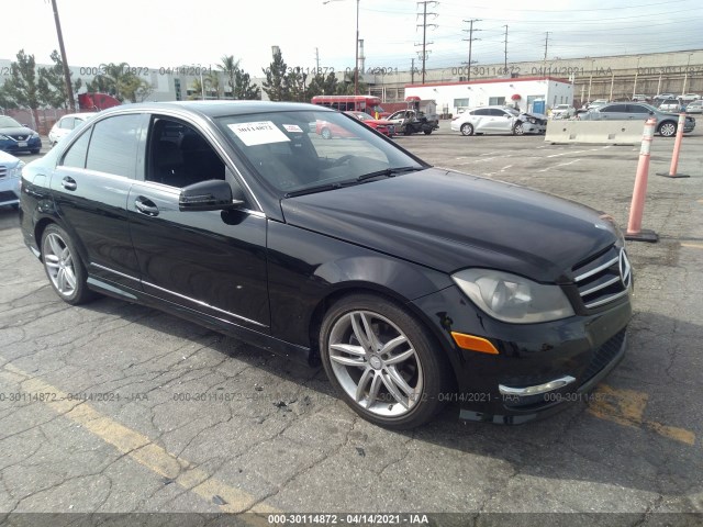 MERCEDES-BENZ C-CLASS 2012 wddgf4hb6cr237138