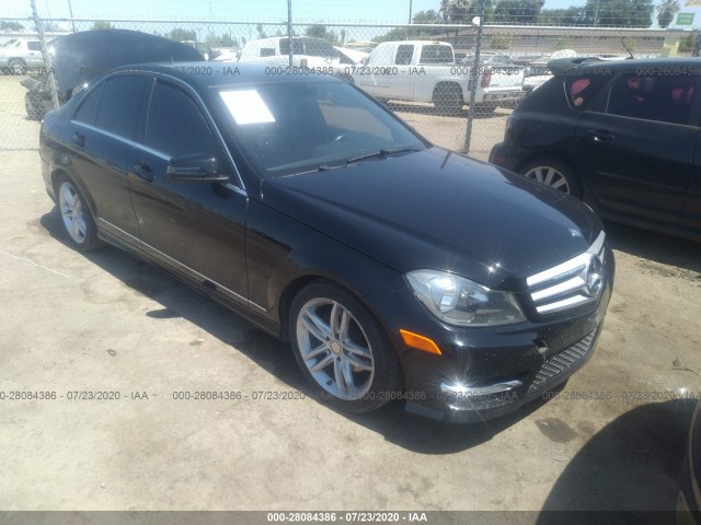 MERCEDES-BENZ C-CLASS 2013 wddgf4hb6da750373