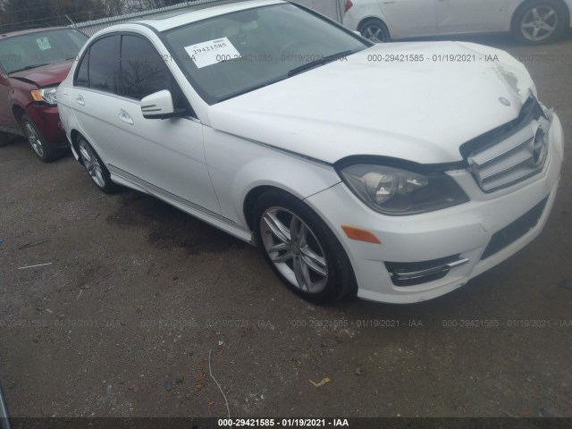 MERCEDES-BENZ C-CLASS 2013 wddgf4hb6da764984