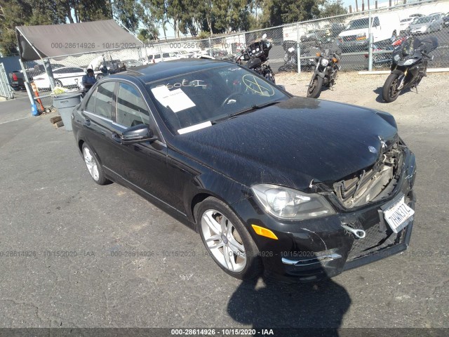 MERCEDES-BENZ C-CLASS 2013 wddgf4hb6da768176