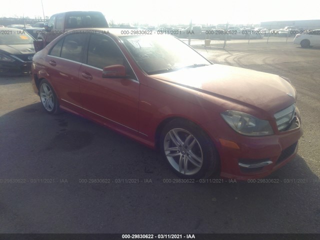 MERCEDES-BENZ C-CLASS 2013 wddgf4hb6da770462