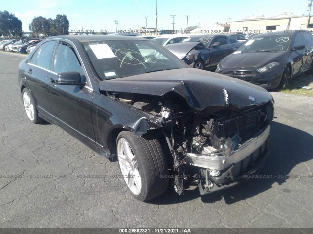 MERCEDES-BENZ C-CLASS 2013 wddgf4hb6da782272