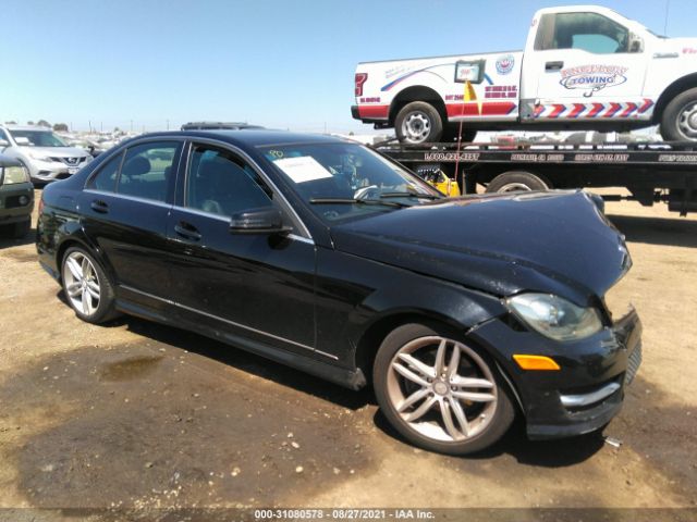 MERCEDES-BENZ C-CLASS 2013 wddgf4hb6da783907