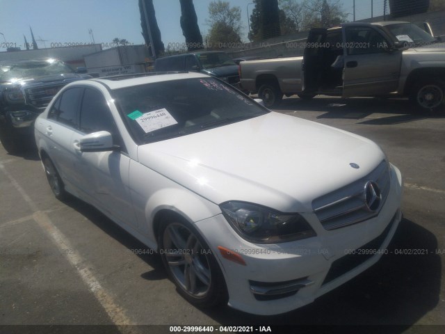 MERCEDES-BENZ C-CLASS 2013 wddgf4hb6da810331