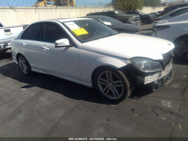 MERCEDES-BENZ C-CLASS 2013 wddgf4hb6da849243