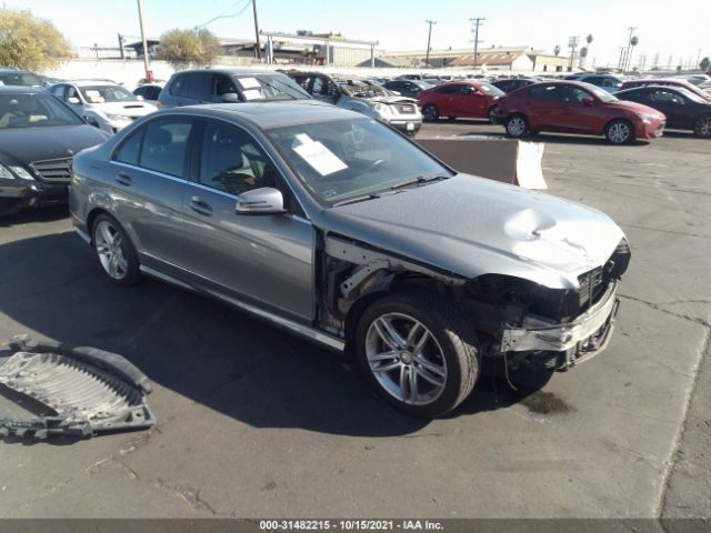 MERCEDES-BENZ C-CLASS 2013 wddgf4hb6dr267578