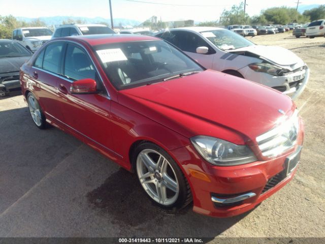 MERCEDES-BENZ C-CLASS 2013 wddgf4hb6dr270965