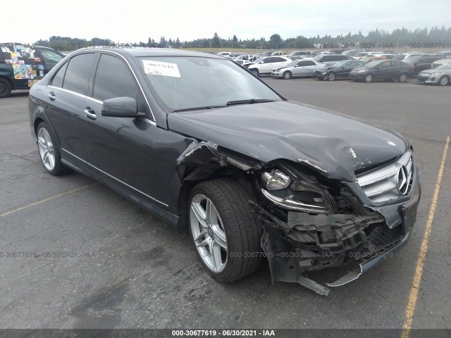 MERCEDES-BENZ C-CLASS 2013 wddgf4hb6dr272344