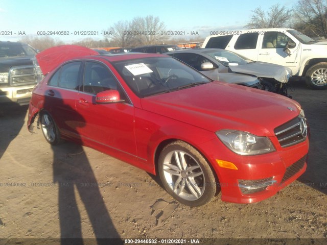 MERCEDES-BENZ C-CLASS 2014 wddgf4hb6ea932060