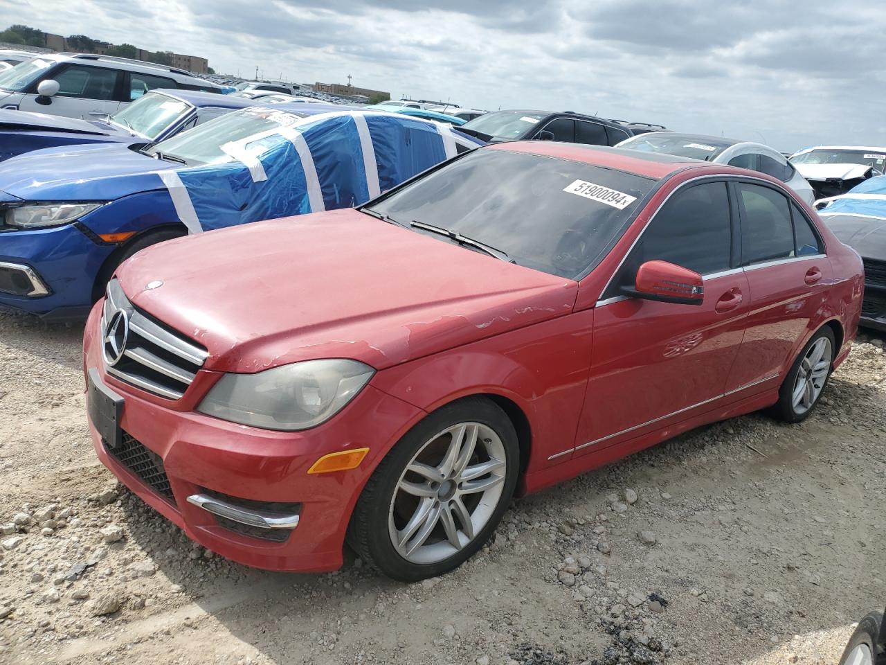 MERCEDES-BENZ C-KLASSE 2014 wddgf4hb6ea957993