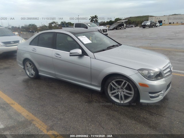 MERCEDES-BENZ C-CLASS 2014 wddgf4hb6ea967505