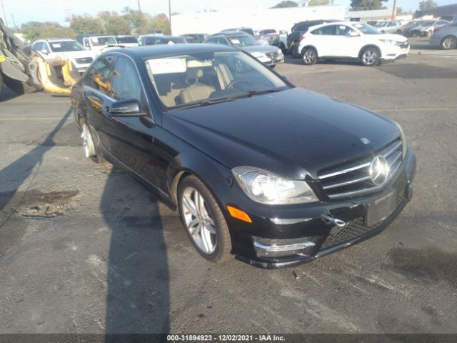 MERCEDES-BENZ C-CLASS 2014 wddgf4hb6eg209368