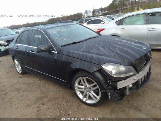 MERCEDES-BENZ C-CLASS 2014 wddgf4hb6er304274