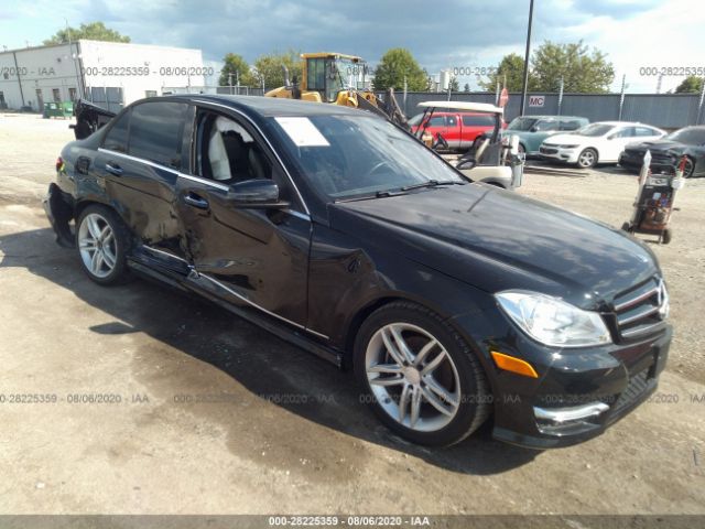 MERCEDES-BENZ C-CLASS 2014 wddgf4hb6er313038