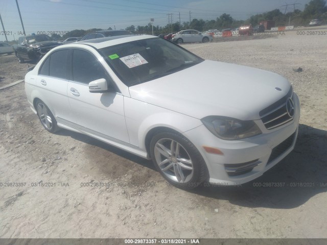 MERCEDES-BENZ C-CLASS 2014 wddgf4hb6er314920