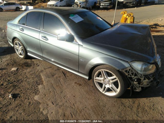 MERCEDES-BENZ C-CLASS 2012 wddgf4hb7ca597646