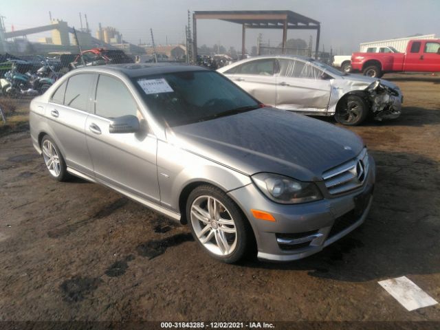 MERCEDES-BENZ C-CLASS 2012 wddgf4hb7ca607916