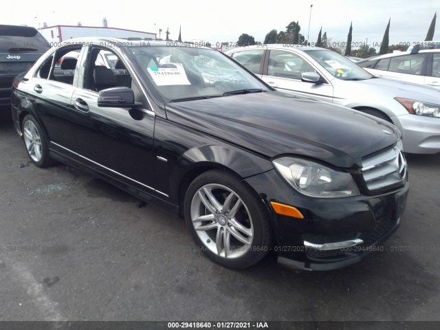 MERCEDES-BENZ C-CLASS 2012 wddgf4hb7ca610945