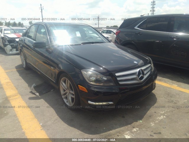 MERCEDES-BENZ C-CLASS 2012 wddgf4hb7ca620259