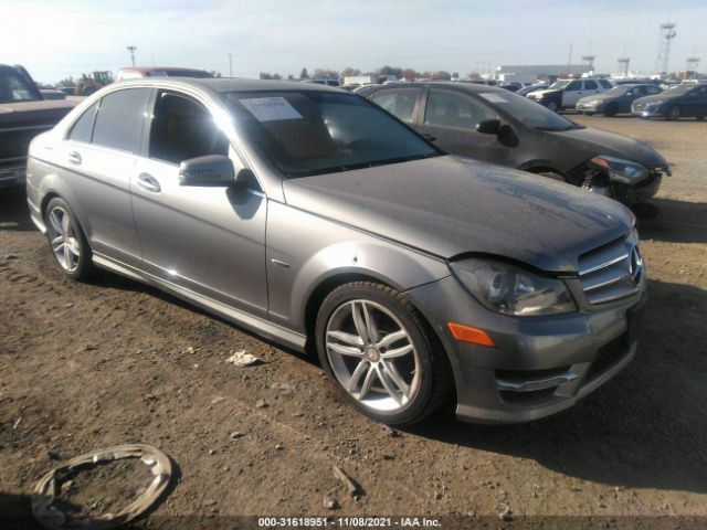 MERCEDES-BENZ C-CLASS 2012 wddgf4hb7ca627843