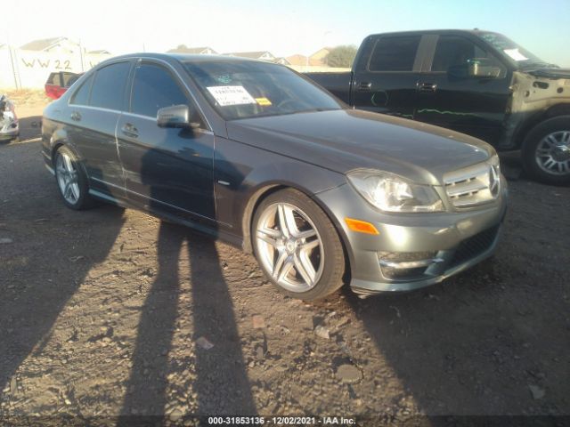 MERCEDES-BENZ C-CLASS 2012 wddgf4hb7ca648272