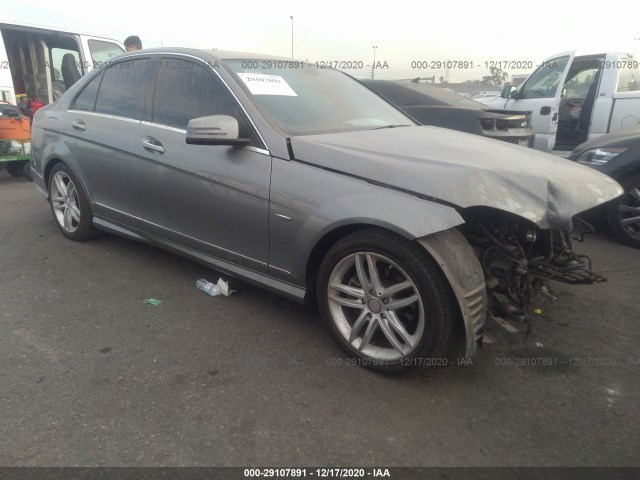 MERCEDES-BENZ C-CLASS 2012 wddgf4hb7ca648790