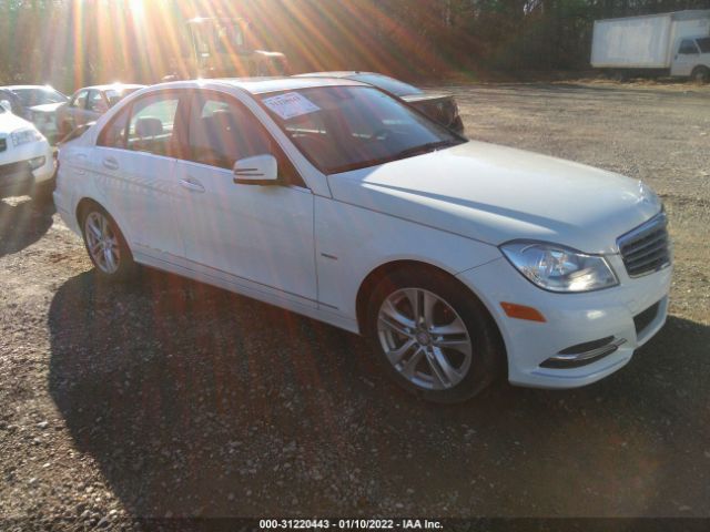 MERCEDES-BENZ C-CLASS 2012 wddgf4hb7cf868529