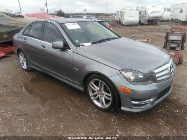 MERCEDES-BENZ C-CLASS 2012 wddgf4hb7cr196244