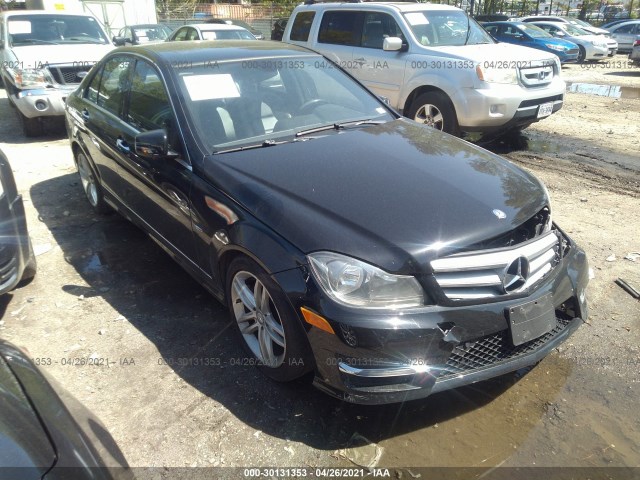 MERCEDES-BENZ C-CLASS 2012 wddgf4hb7cr200535