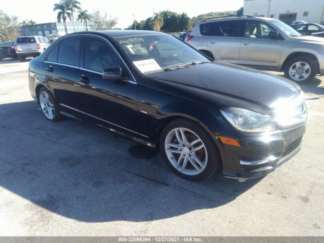 MERCEDES-BENZ C-CLASS 2012 wddgf4hb7cr203435