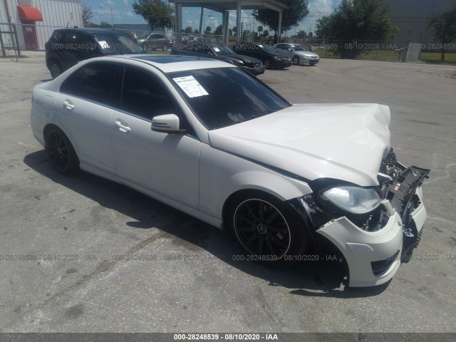 MERCEDES-BENZ C-CLASS 2012 wddgf4hb7cr204228