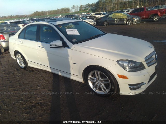 MERCEDES-BENZ C-CLASS 2012 wddgf4hb7cr212040