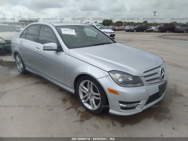 MERCEDES-BENZ C-CLASS 2012 wddgf4hb7cr217481