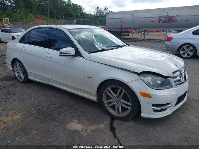 MERCEDES-BENZ C-CLASS 2012 wddgf4hb7cr217772