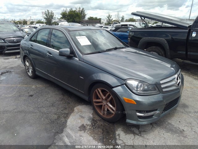 MERCEDES-BENZ C-CLASS 2012 wddgf4hb7cr219232