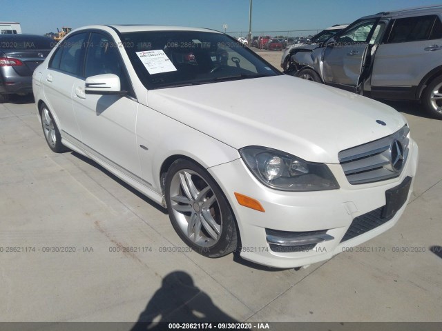 MERCEDES-BENZ C-CLASS 2012 wddgf4hb7cr220431