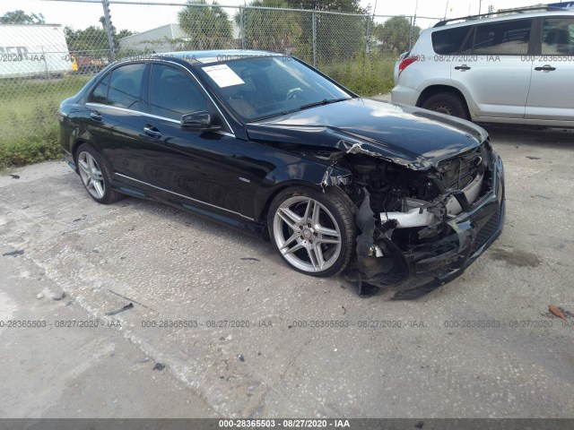 MERCEDES-BENZ C-CLASS 2012 wddgf4hb7cr230473