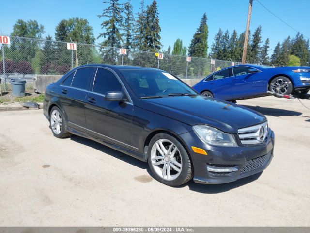 MERCEDES-BENZ C 2012 wddgf4hb7cr234569